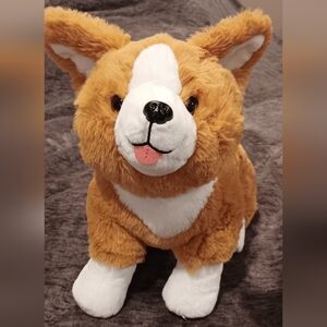 Heat And Hug Corgi Dog Plush